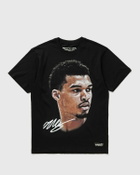Mitchell & Ness NBPA REAL BIG FACE TEE PLAYERS ASSOC VICTOR WEMBANYAMA Black Mens Shortsleefe