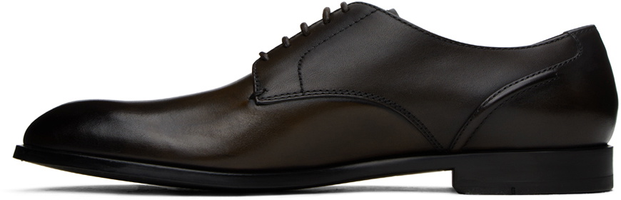 ZEGNA Brown Siena Derbys