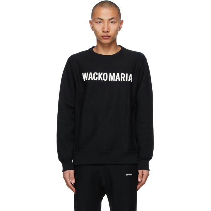 Photo: WACKO MARIA Black Type-2 Sweatshirt