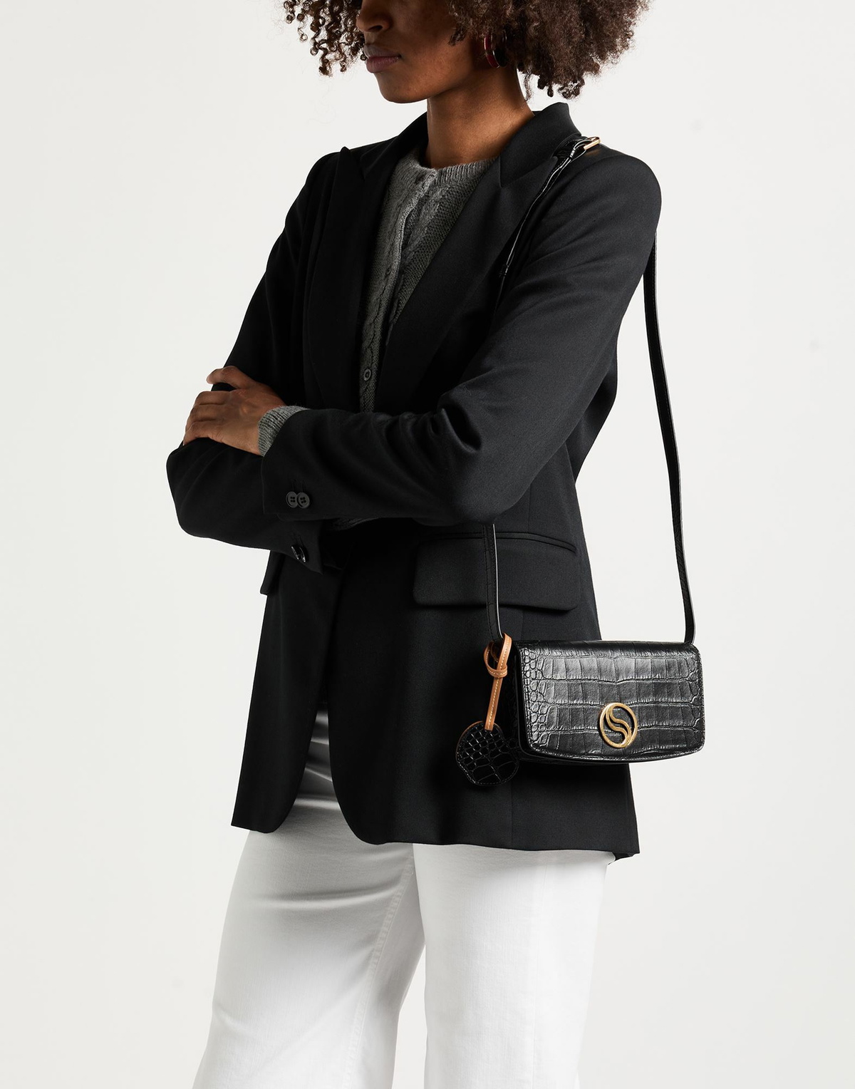 Stella Mccartney Womens Cross-body bag in Black