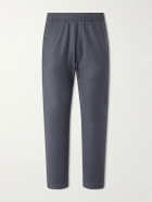 Barena - Bativoga Straight-Leg Wool-Blend Drawstring Trousers - Gray
