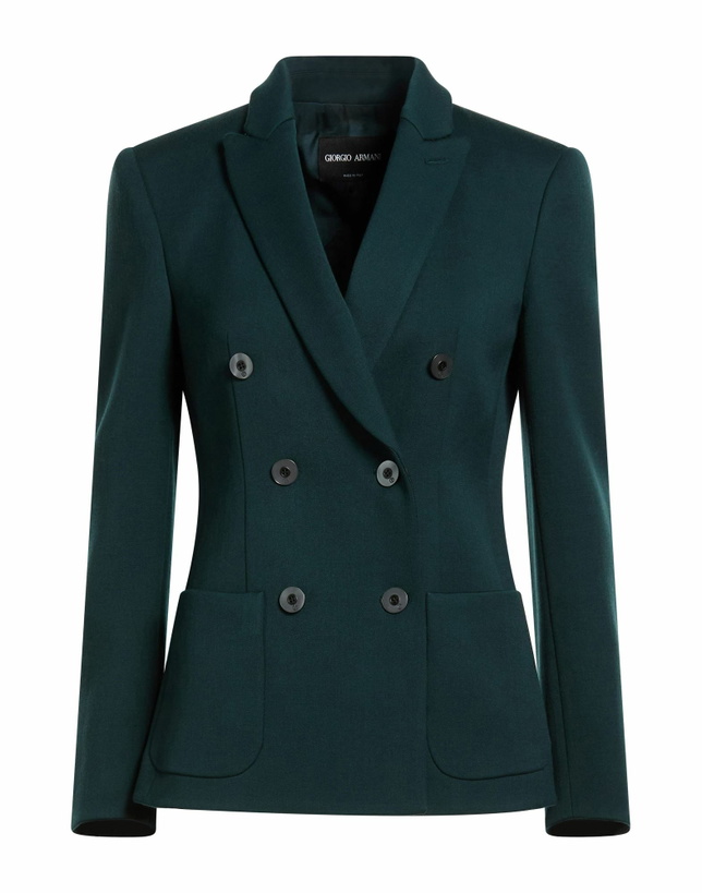 Photo: Giorgio Armani Womens Blazer Dark in Green