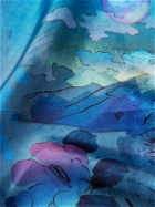 Paul Smith - Floral-Print Silk-Twill Pocket Square