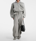 The Attico Cotton jersey hoodie