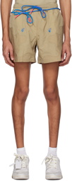 Nike Beige Off-White Edition Shorts