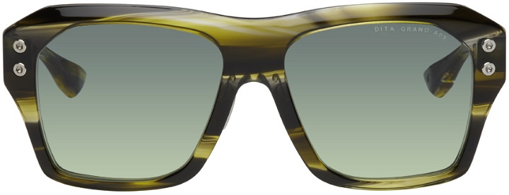 Photo: Dita Black & Green Grand-APX Sunglasses