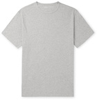 Officine Generale - Mélange Cotton-Jersey T-Shirt - Gray