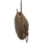 Master-Piece Co Khaki Knit Drawstring Backpack