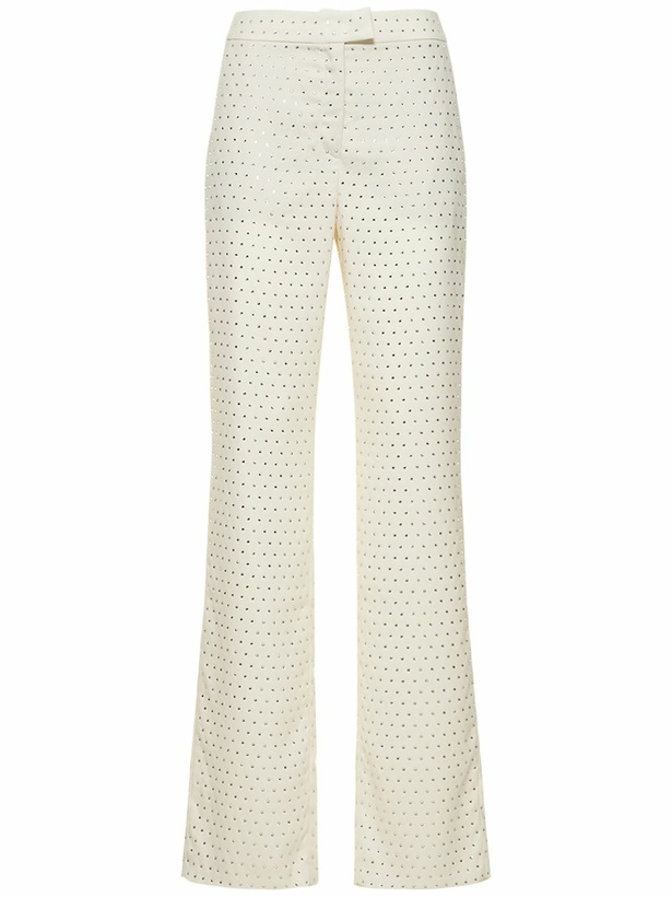 Photo: THE ANDAMANE Gladys Embellished Straight Pants