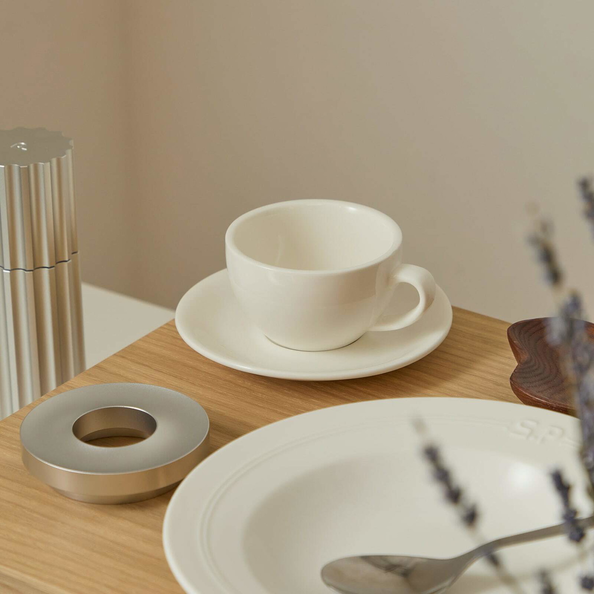 Service Projects The Marlow Coffee Cup - 160ml in White 
