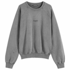 Han Kjobenhavn Men's SILENCE Crew Sweatshirt in Ash Grey