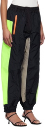 Meryll Rogge Multicolor Textured Nylon Track Pants
