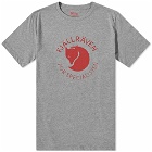 Fjällräven Men's Fox T-Shirt in Grey Melange