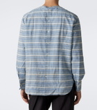 Prada Striped cotton twill shirt