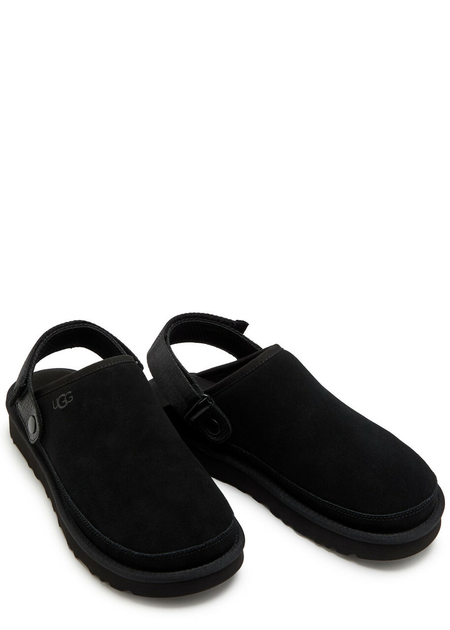 Ugg Goldencoast II Suede Clogs Black