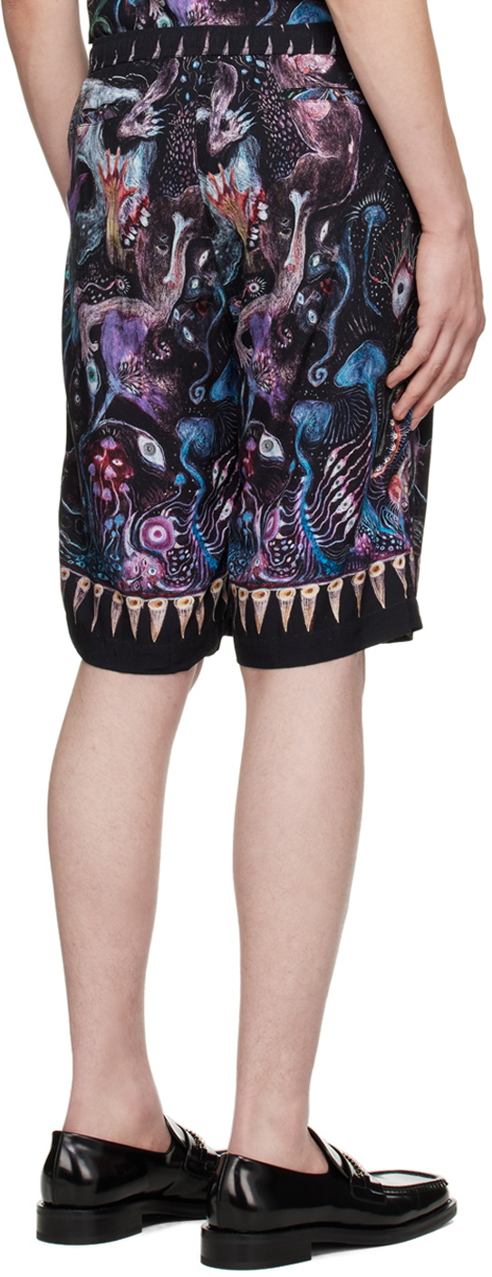 Endless Joy Black Altered States Board Shorts