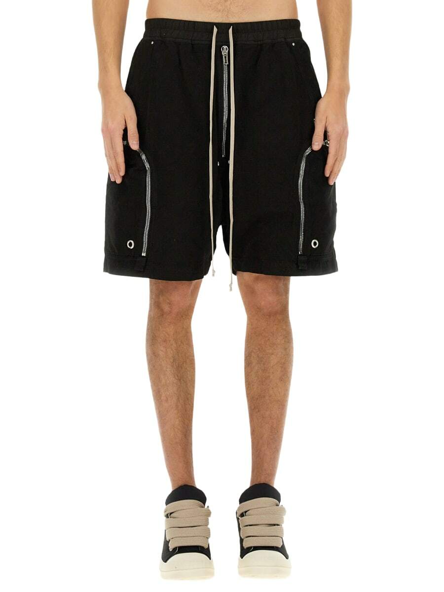Rick Owens Drkshdw Black Combo Karloff Pods Shorts Rick
