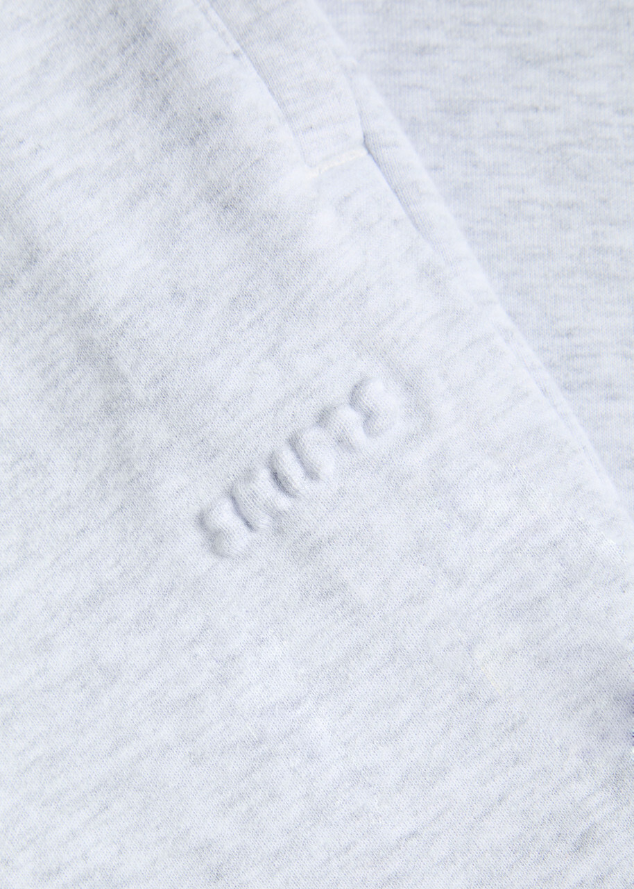 Skims Cotton-blend Straight-leg Sweatpants Light Grey