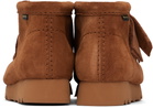 Clarks Originals Tan Wallabee Gore-Tex Boots