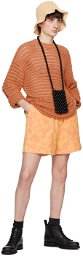 CMMN SWDN Orange Elton Sweater