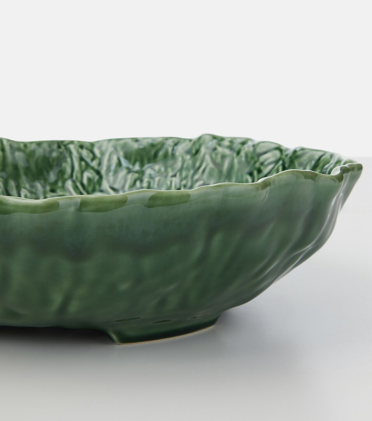 Bordallo Pinheiro Cabbage earthenware salad bowl