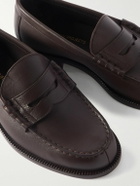 Common Projects - Leather Penny Loafers - Brown