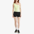 Nike Women's Zenvy Dri-Fit Tank Top in Barely Volt/White