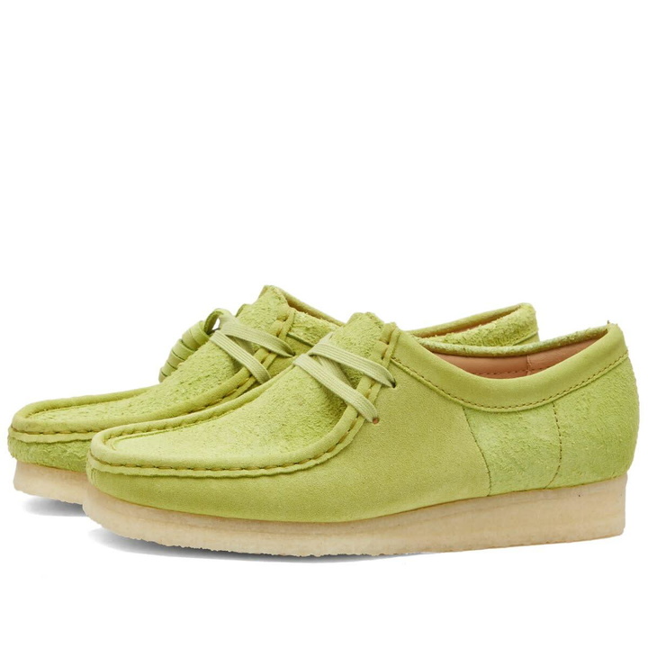 Photo: Clarks Originals Women's x Daniëlle Cathari Wallabee in Leaf Green