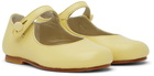 Bonpoint Baby Yellow Mary-Jane Flats