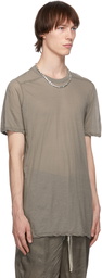 Rick Owens Taupe Level T-Shirt