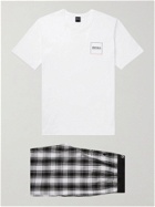 HUGO BOSS - Stretch-Cotton Pyjama Set - Black