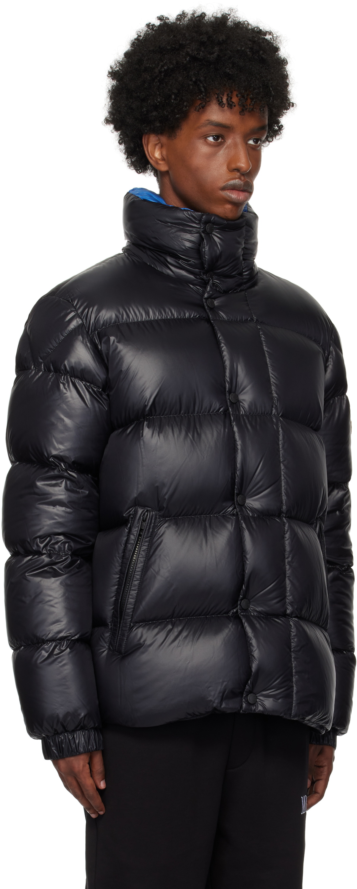Moncler Black Dervox Short Down Jacket Moncler