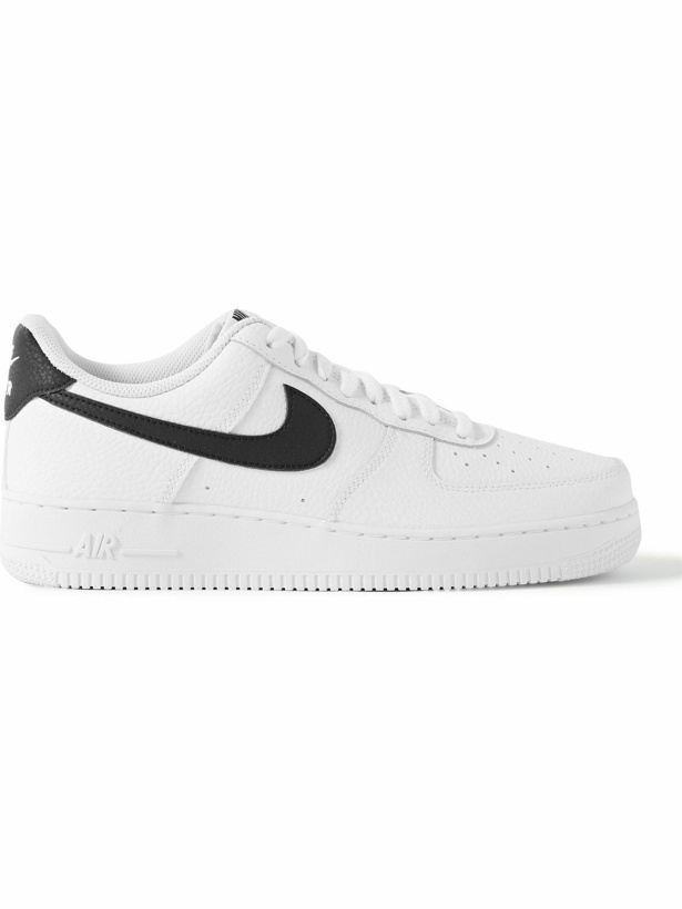 Photo: Nike - Air Force 1 '07 Full-Grain Leather Sneakers - White