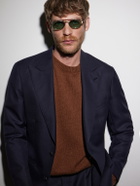 Cutler and Gross - 1427 Round-Frame Silver-Tone Sunglasses