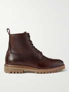 BELSTAFF - Alperton Full-Grain Leather Boots - Brown - EU 43