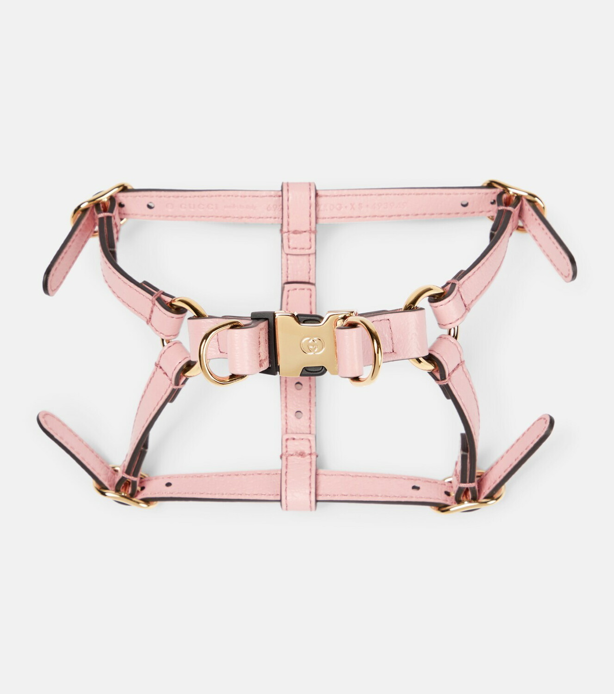 Gucci - XS faux leather dog harness Gucci