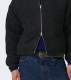 Jil Sander Wool-blend fleece sweatshirt