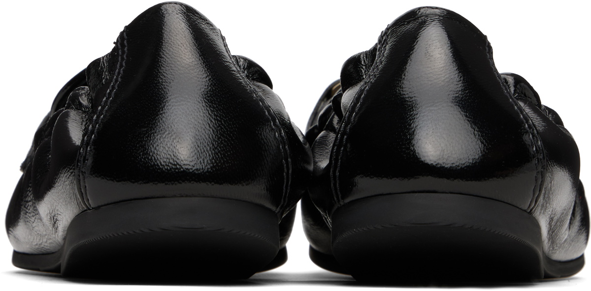 Ferragamo Black Elasticated Loafers