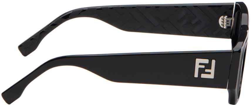 Fendi Black FF logo Sunglasses FENDI Women main image 2