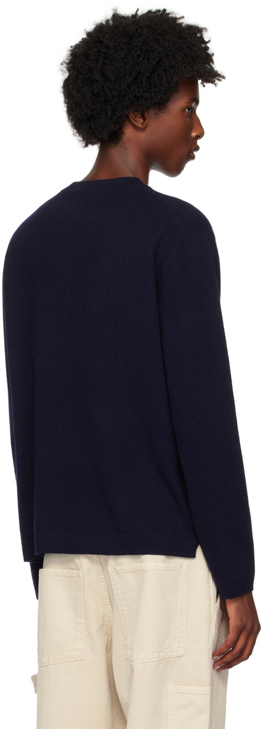 LISA YANG Navy Mason Sweater