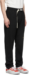 Advisory Board Crystals Black Cotton Utility Trousers