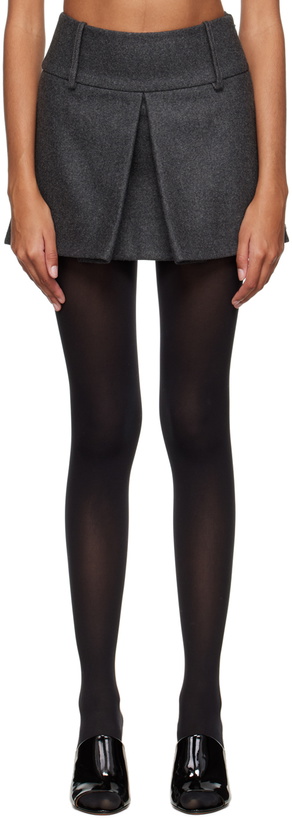 Photo: Maximilian Davis Gray Madeline Miniskirt