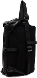 Côte&Ciel Black Riss Coated Canvas Pouch