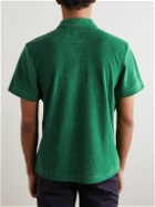 Howlin' - Mr Fantasy Cotton-Blend Terry Polo Shirt - Green