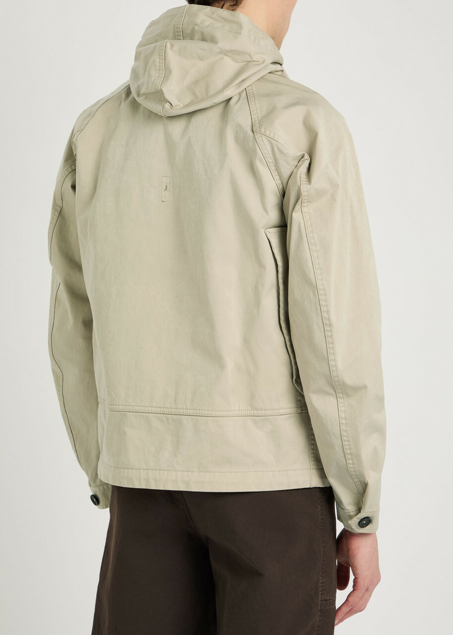 Ten C Hooded Jacket Grey