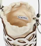 Loewe Paula's Ibiza Anagram canvas bucket bag
