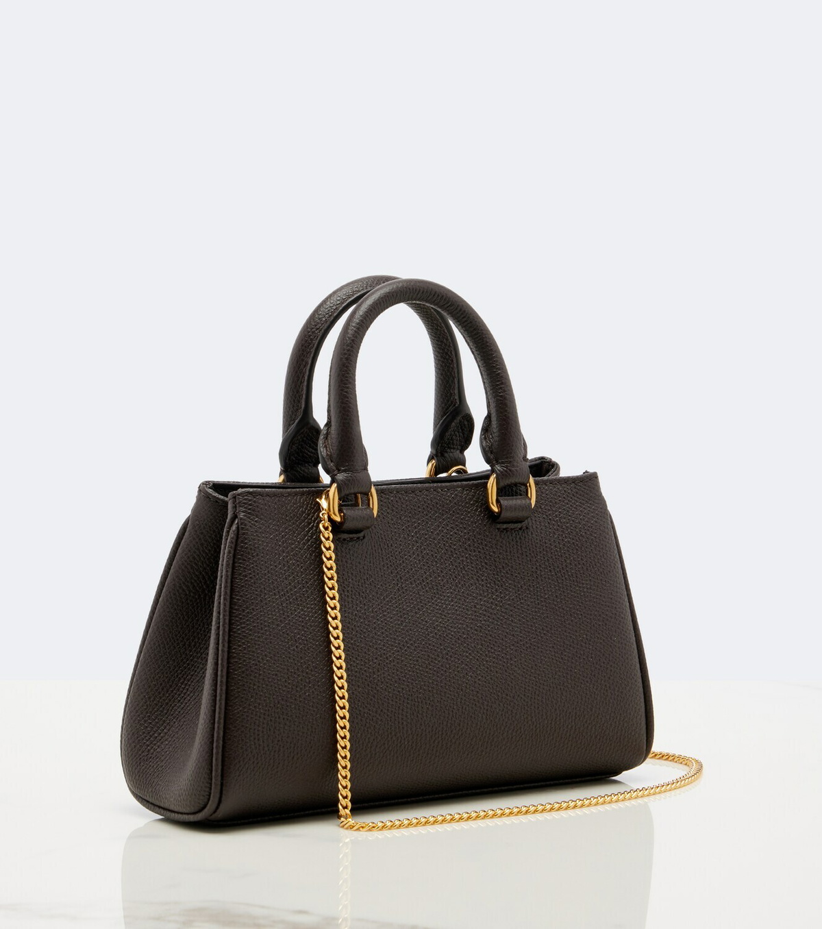 Valentino Garavani VLogo Mini leather top-handle bag