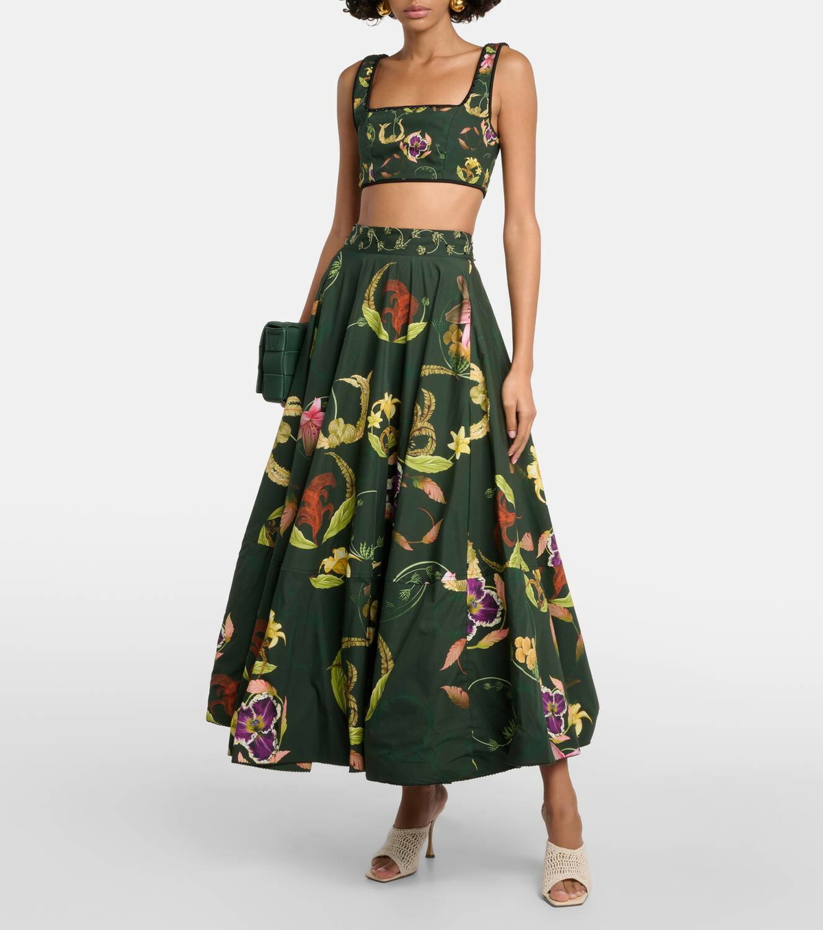 Marina Strapless Crop Top/Skirt Set