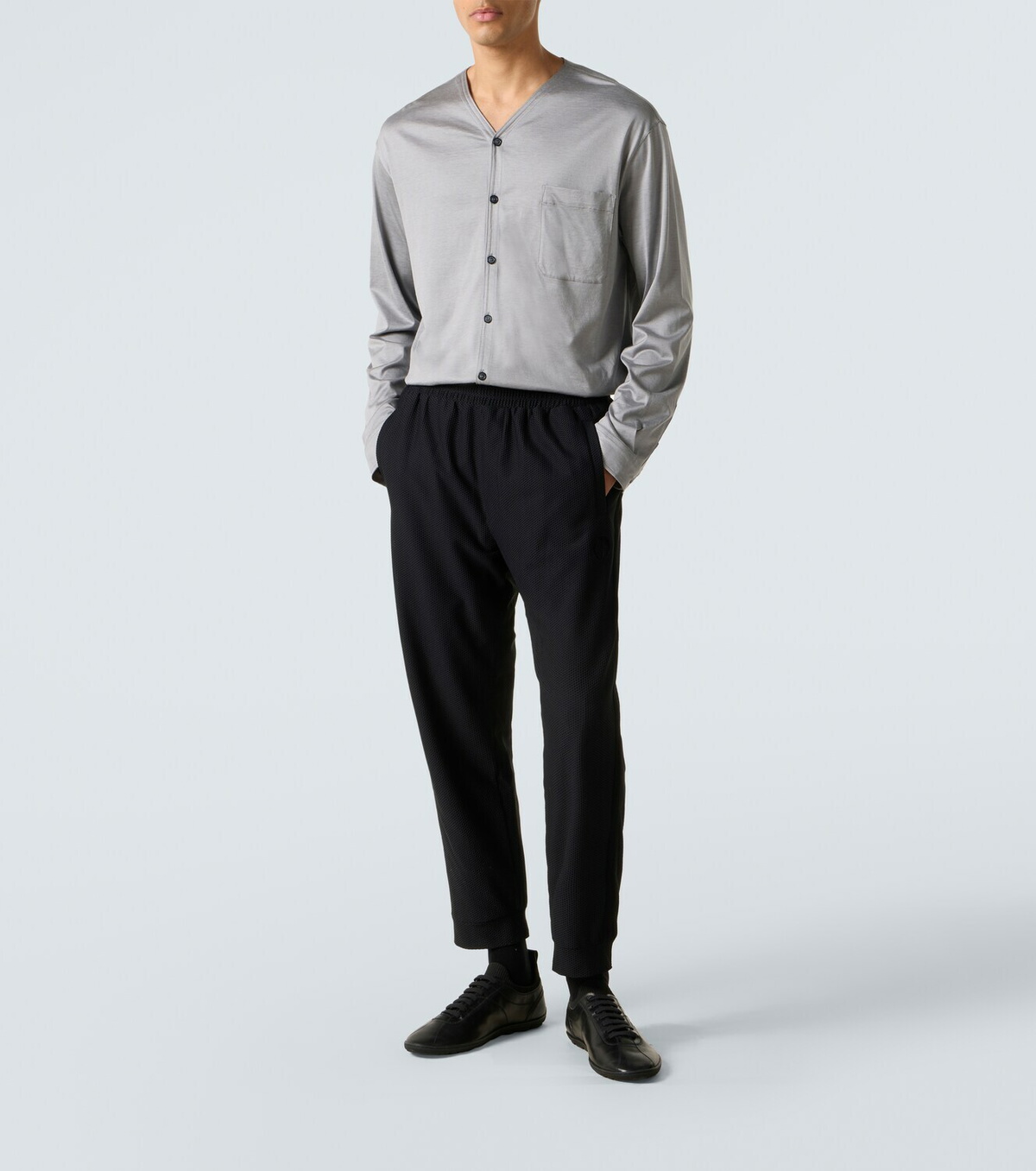 Giorgio Armani Gaufré straight pants