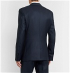 Berluti - Navy Pinstriped Wool Suit Jacket - Blue
